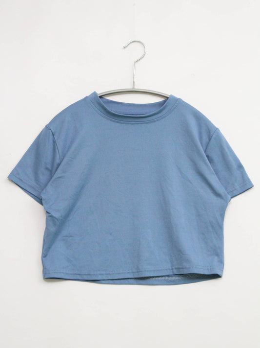 Lace Ledies/Tシャツ/カットソー/トップス/スカイブルー/F