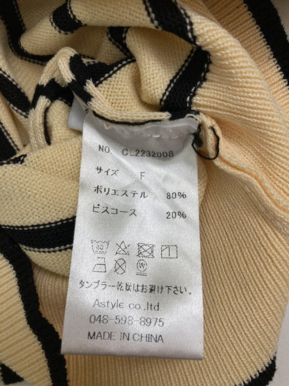 CLEA/クレア/ニット/セーター/トップス/アイボリー/F