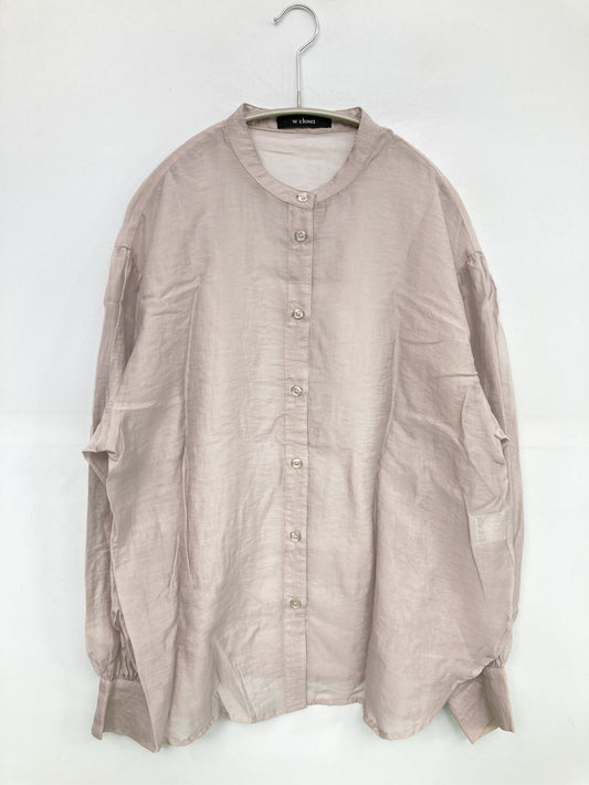 w closet/ダブルクローゼット/シャツ/ブラウス/トップス/グレー/F