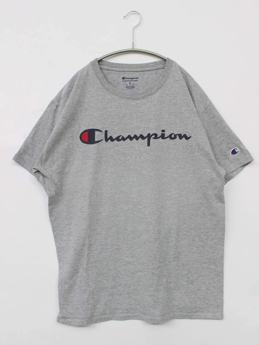 Champion/Tシャツ/カットソー/トップス/グレー/M