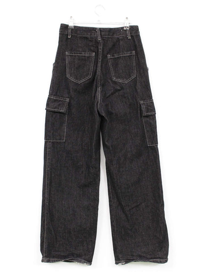 デニムパンツ/パンツ/ブラック/S