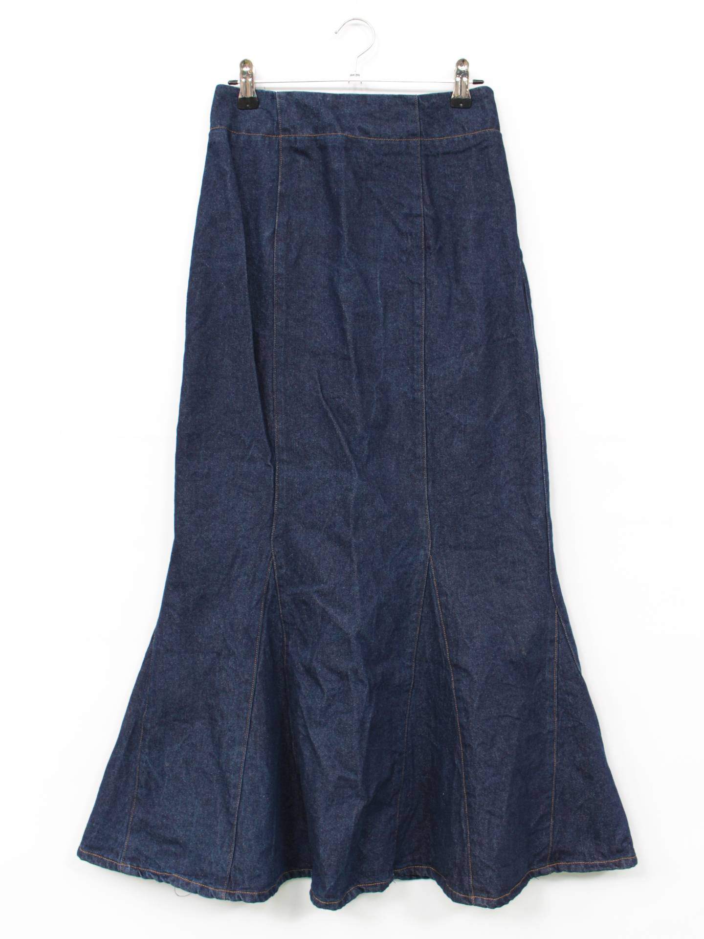 ELANCARE DUE/デニムスカート/スカート/ネイビー/F
