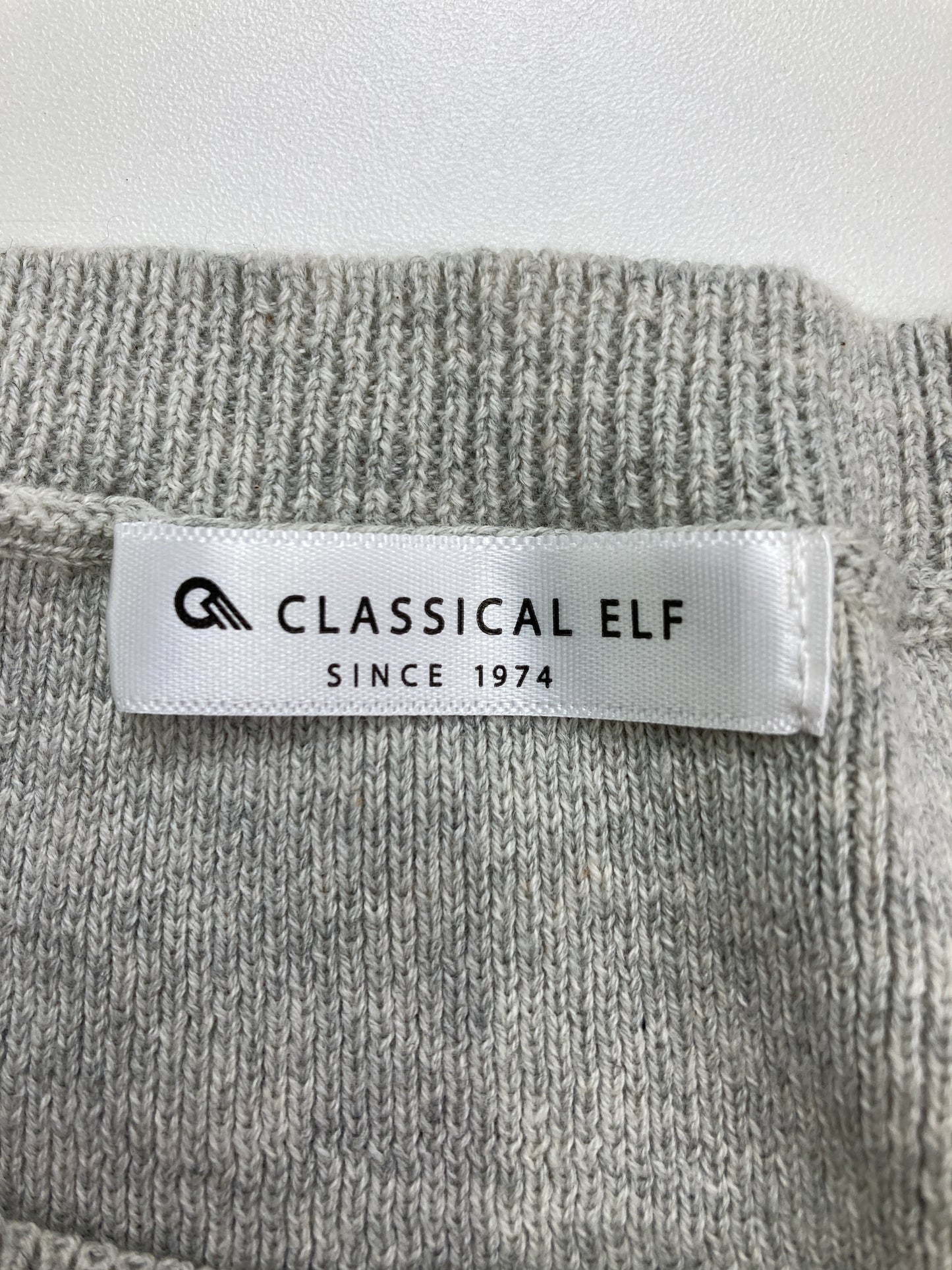 CLASSICAL ELF/クラシカルエルフ/ニット/セーター/トップス/グレー/XL