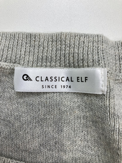 CLASSICAL ELF/クラシカルエルフ/ニット/セーター/トップス/グレー/XL