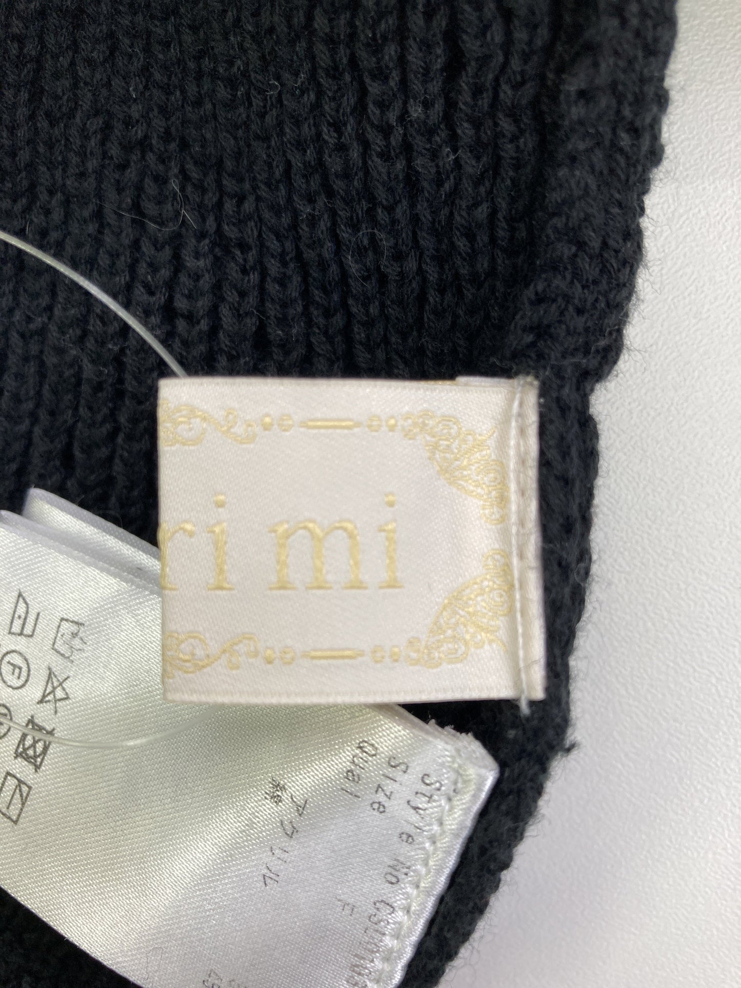 Cheri mi/ニット/セーター/トップス/ブラック/F