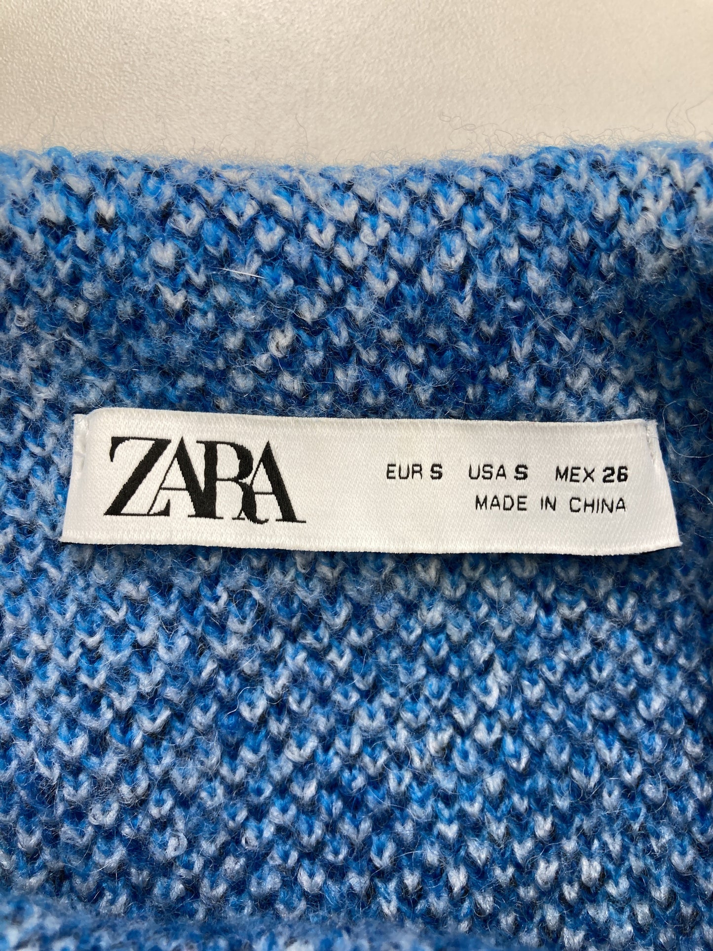 ZARA/ザラ/ニット/セーター/トップス/スカイブルー/S