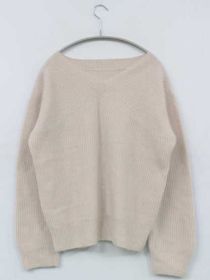 FRAY I.D/フレイアイディー/ニット/セーター/トップス/アイボリー/ONE SIZE