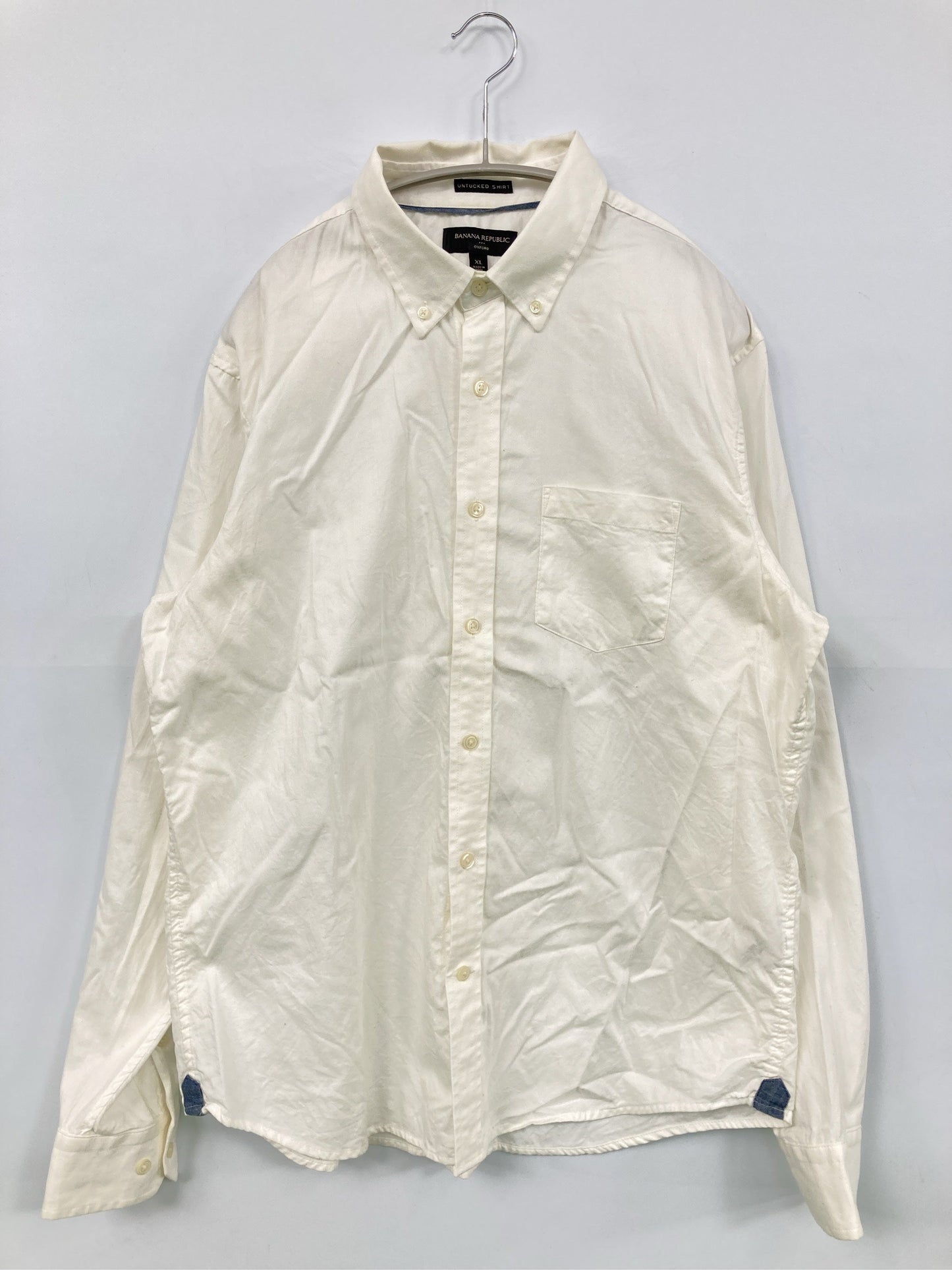 BANANA REPUBLIC/バナナリパブリック/シャツ/ブラウス/トップス/ホワイト/XL