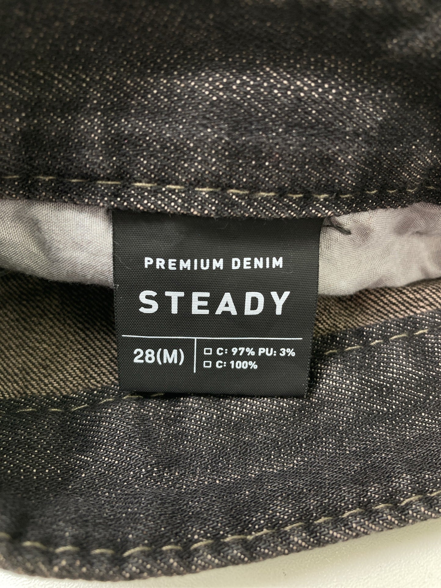 STEADY/ステディ/デニムスカート/スカート/ブラック/M