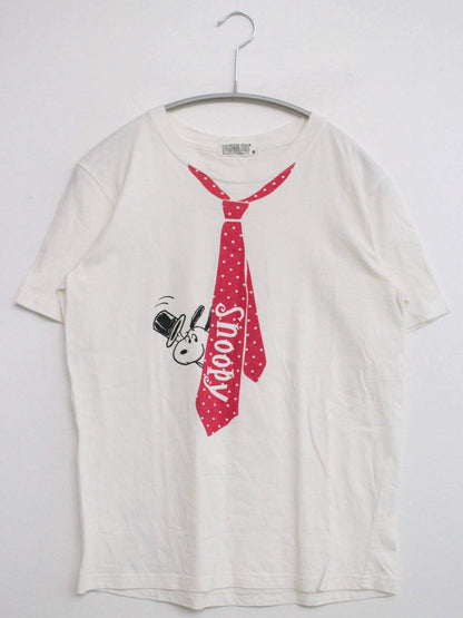 PEANUTS/ピーナッツ/Tシャツ/カットソー/トップス/ホワイト/S