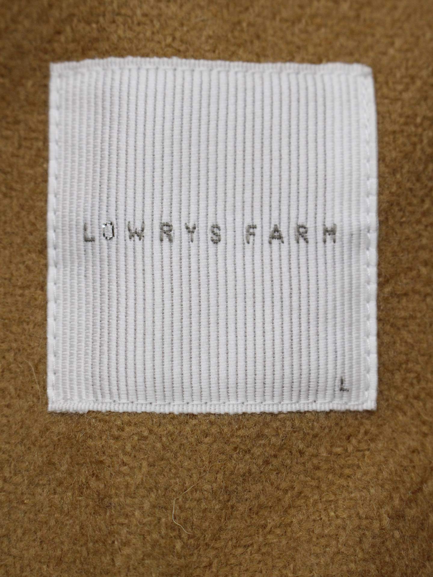LOWRYS FARM/ローリーズファーム/ステンカラーコート/ジャケット/アウター/オレンジ/L
