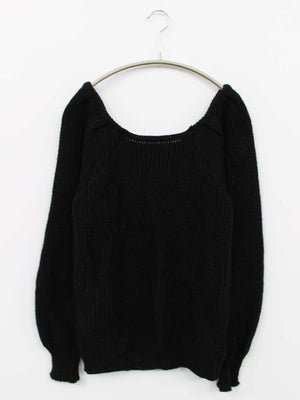 Bab/バブ/ニット/セーター/トップス/ブラック/FREE