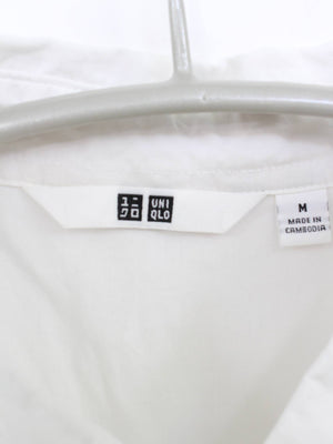 UNIQLO/ユニクロ/シャツ/ブラウス/トップス/ホワイト/M