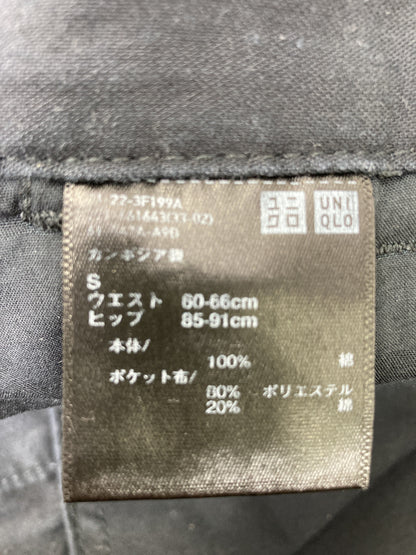 UNIQLO/ユニクロ/カーゴパンツ/パンツ/ブラック/S