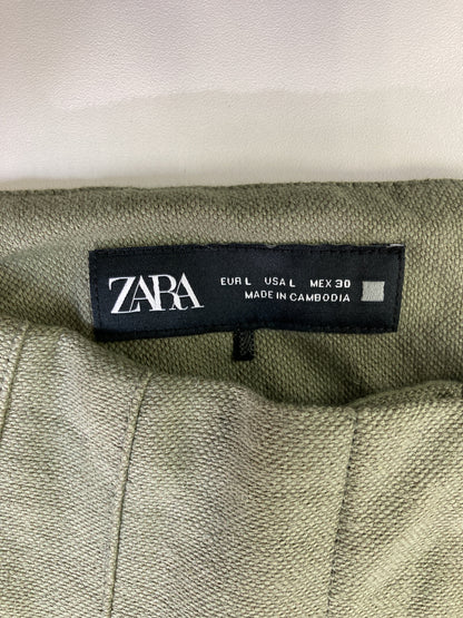 ZARA/ザラ/スラックス/パンツ/カーキ/EUR L/USA L/MEX 30