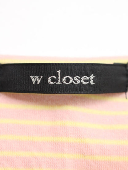 w closet/ワンピース/ワンピース/ドレス/オレンジ