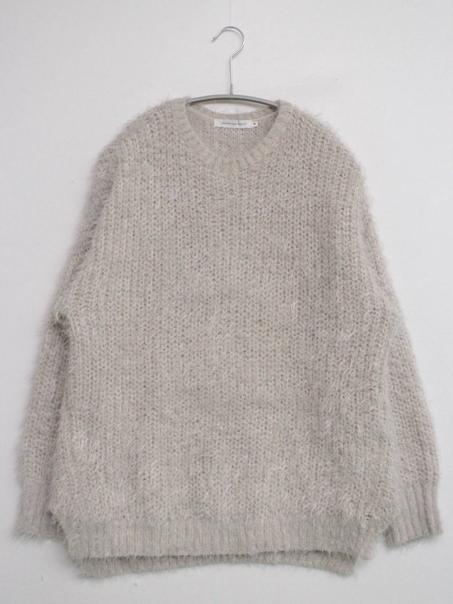 AMERICAN HOLIC/アメリカンホリック/ニット/セーター/トップス/グレー/M
