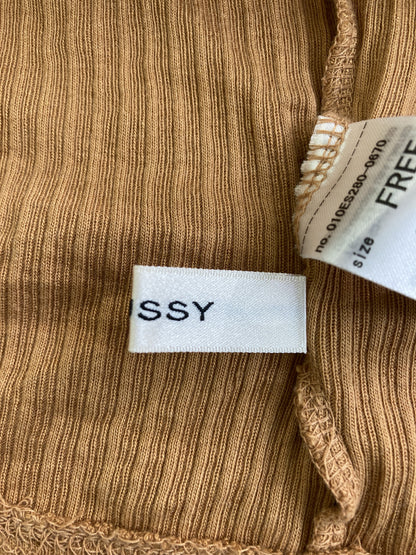 MOUSSY/マウジー/Tシャツ/カットソー/トップス/ベージュ/FREE