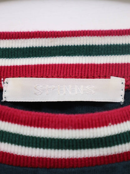 SPINNS/Tシャツ/カットソー/トップス/グリーン/M