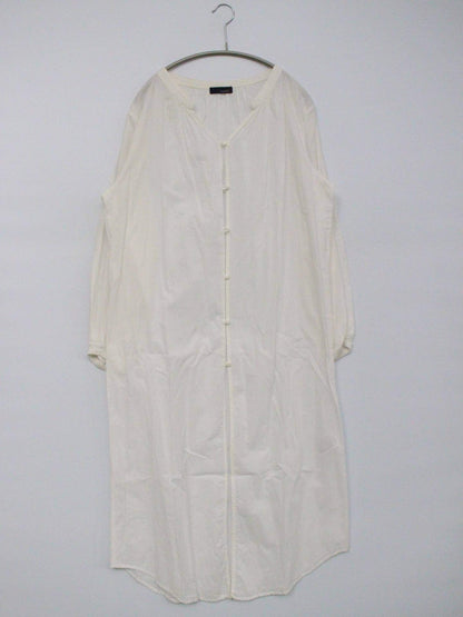 a.g.plus/シャツワンピース/ワンピース/ドレス/ホワイト/M