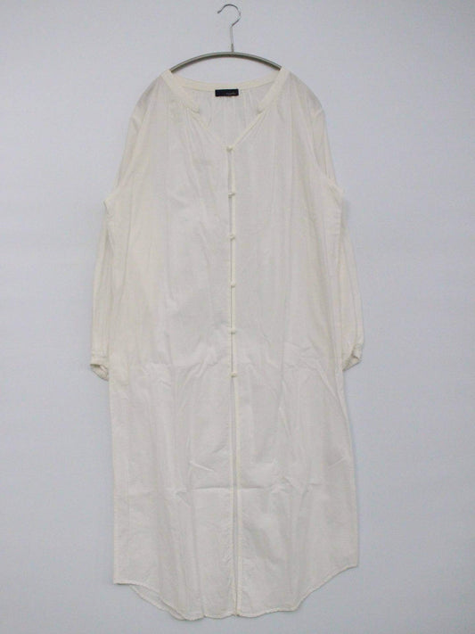 a.g.plus/シャツワンピース/ワンピース/ドレス/ホワイト/M