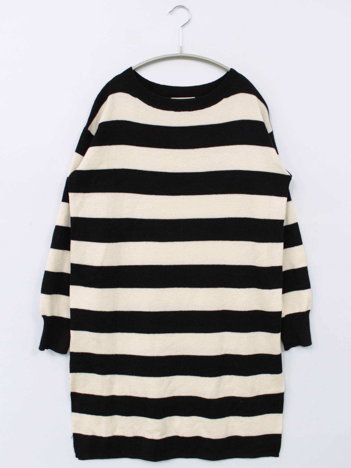 OPAQUE.CLIP/オペークドットクリップ/ニット/セーター/トップス/ブラック/38/M