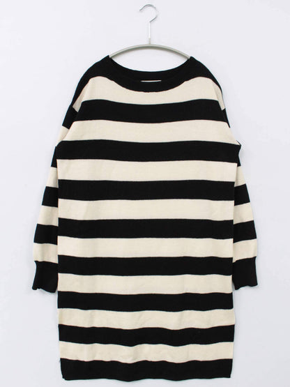 OPAQUE.CLIP/オペークドットクリップ/ニット/セーター/トップス/ブラック/38/M