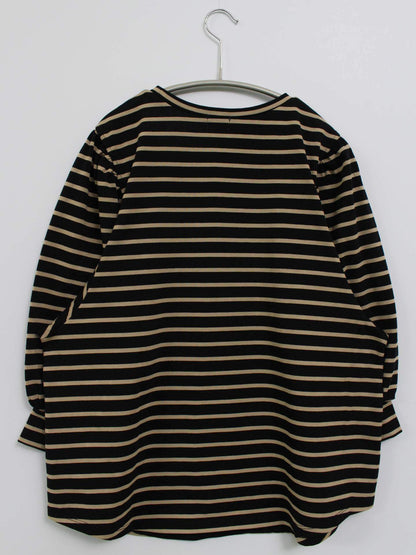 KUMIKYOKU/Tシャツ/カットソー/トップス/ブラック/B90-94　T160-166