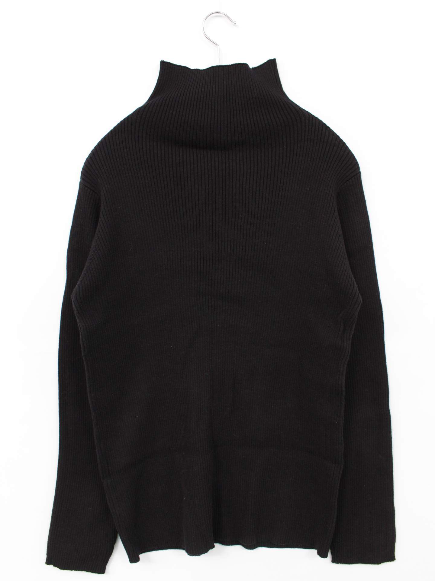 LARU/ニット/セーター/トップス/ブラック/LL-3L