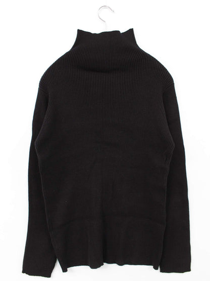 LARU/ニット/セーター/トップス/ブラック/LL-3L