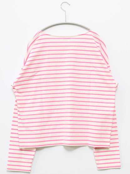 apres jour mignon/Tシャツ/カットソー/トップス/ピンク/LL