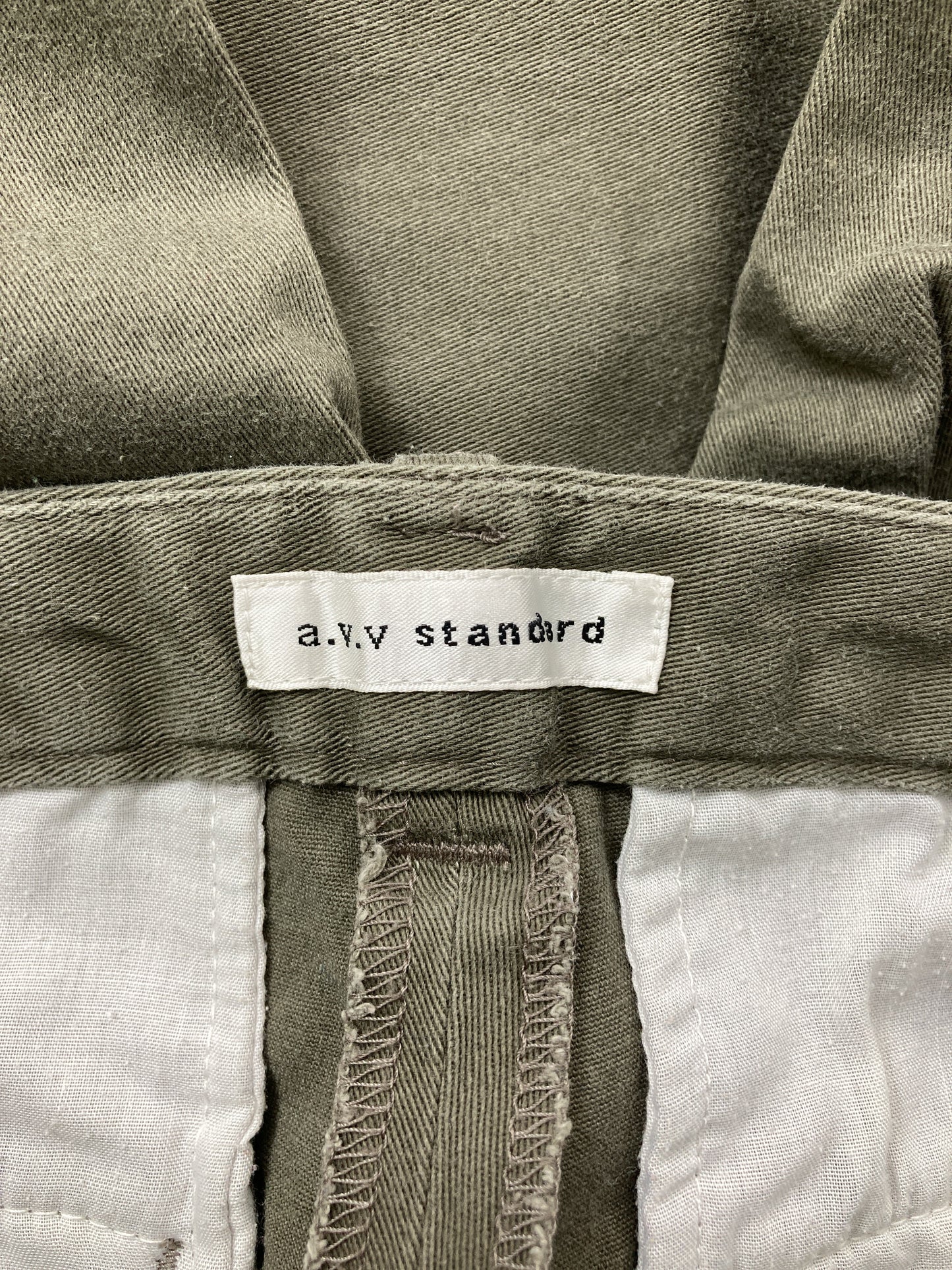 a.v.v/アーヴェヴェ/その他パンツ/パンツ/カーキ/38