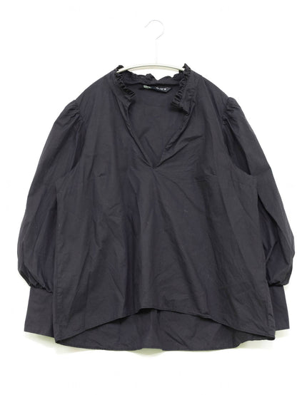 ZARA/ザラ/シャツ/ブラウス/トップス/ブラック/L
