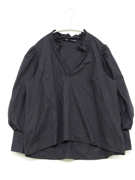 ZARA/ザラ/シャツ/ブラウス/トップス/ブラック/L