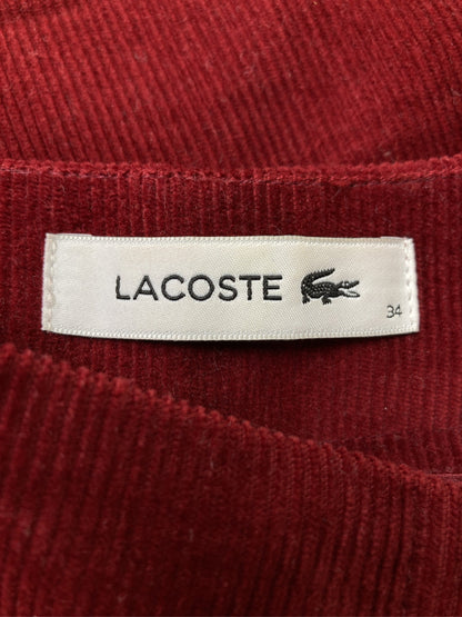 LACOSTE/ラコステ/その他パンツ/パンツ/レッド/34