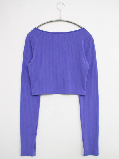 WEGO/ウィゴー/カーディガン/ボレロ/トップス/ブルー/F