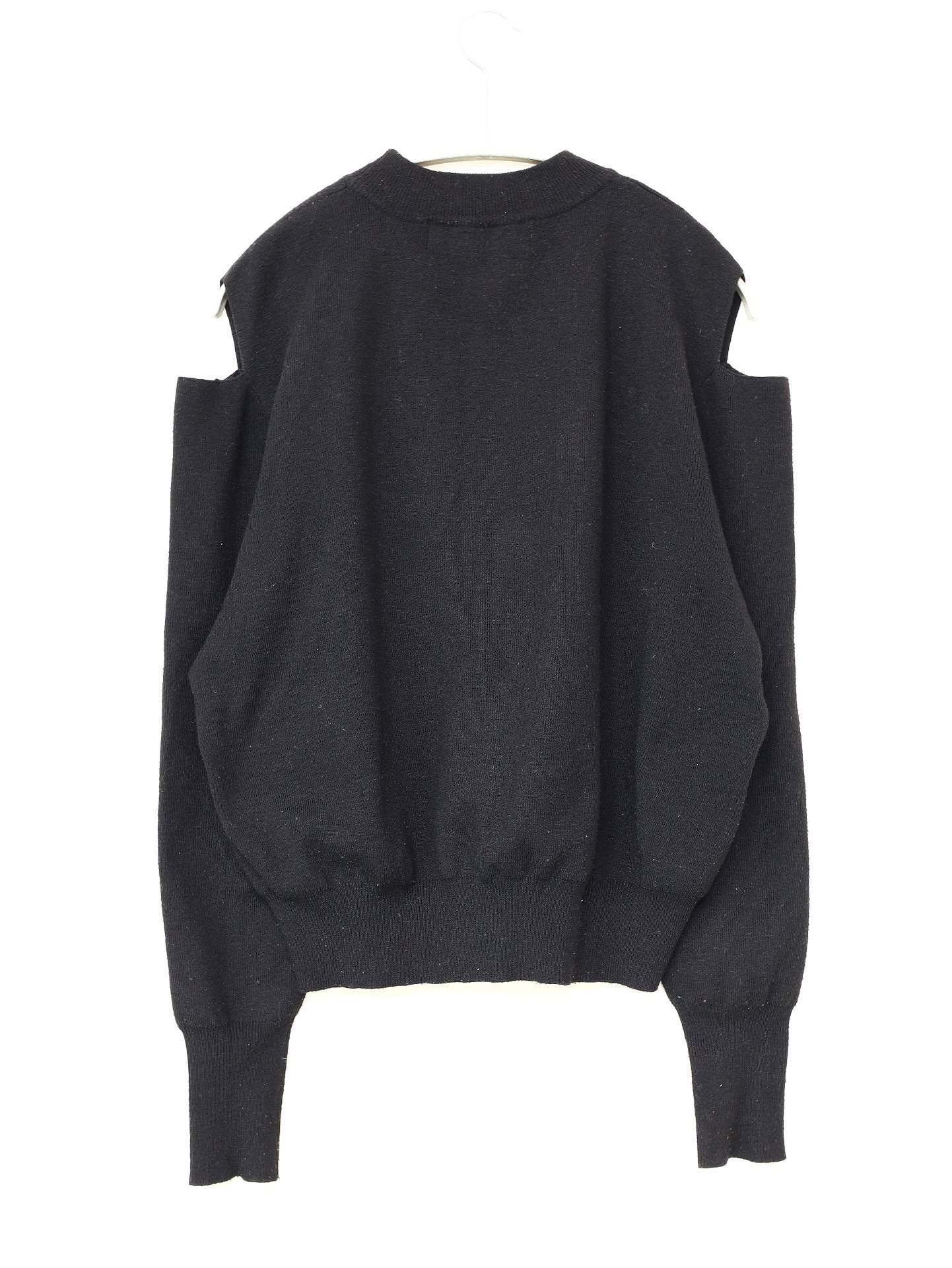 SOLOV/ニット/セーター/トップス/ブラック