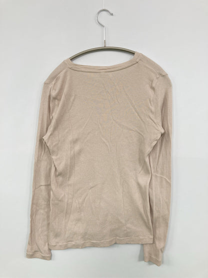 Tシャツ/カットソー/トップス/ベージュ/M