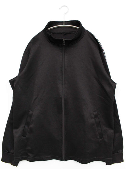 ジャージ/トラックジャケット/トップス/ブラック/L