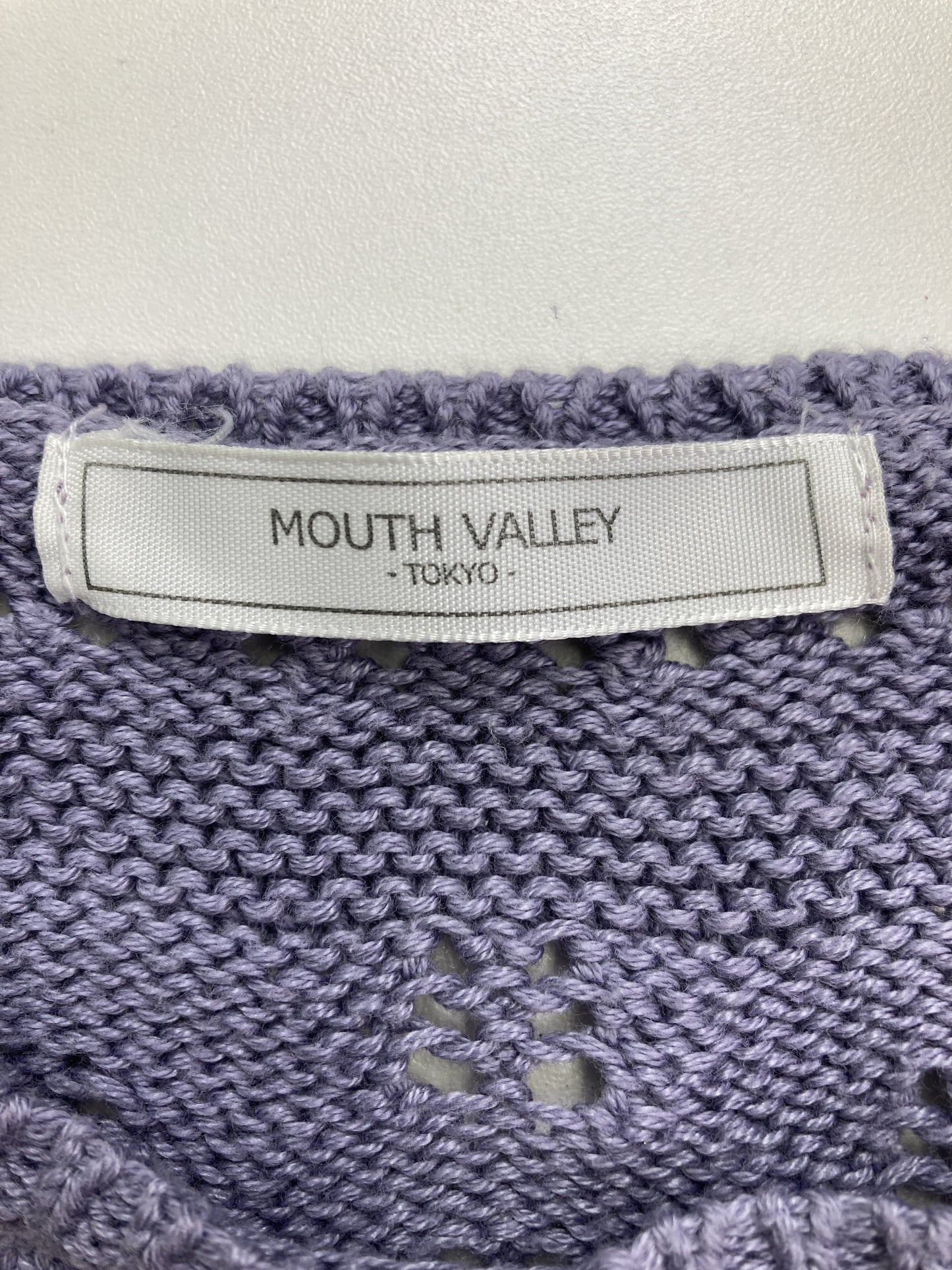 Mouth Valley/マウスバレー/ニット/セーター/トップス/グレー/M