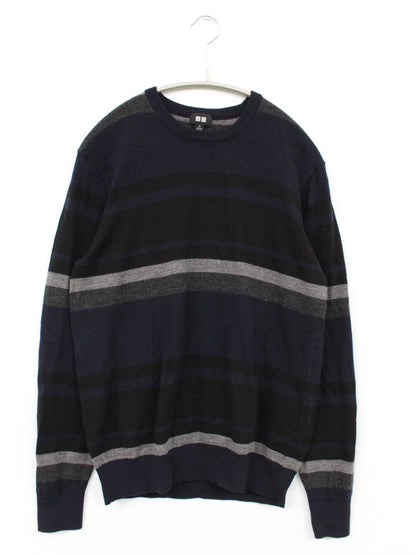 UNIQLO/ユニクロ/ニット/セーター/トップス/ネイビー/M