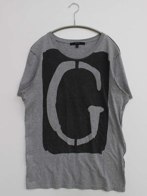 GUCCI/Tシャツ/カットソー/トップス/グレー/M