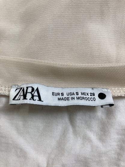 ZARA/ザラ/Tシャツ/カットソー/トップス/ベージュ/EUR S/USA S/MEX 26