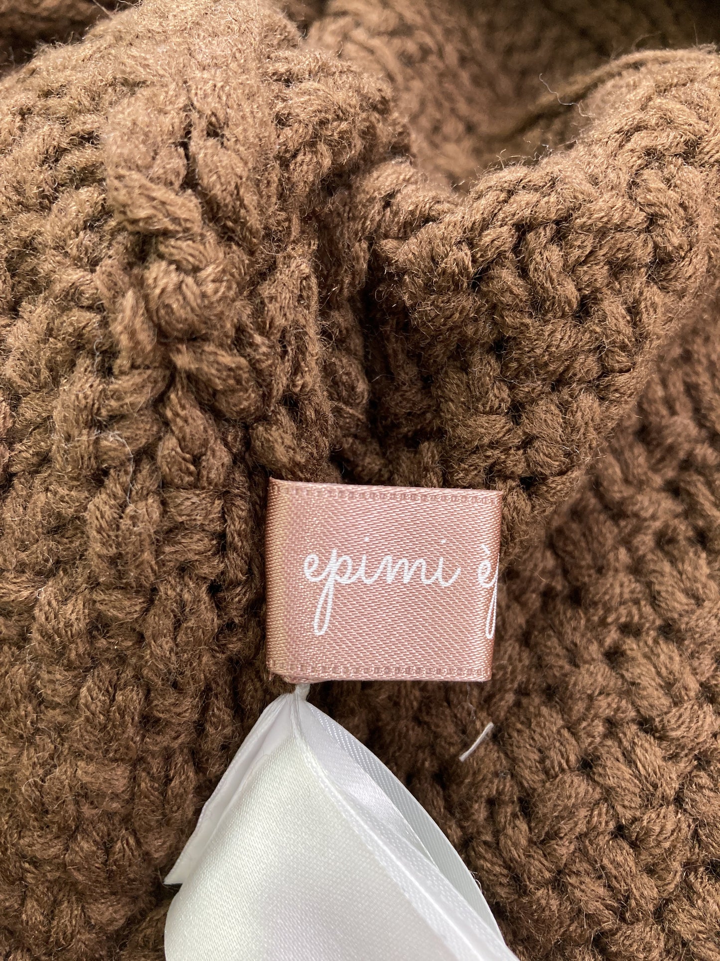 epimi epimmy/エピミエピミー/ニット/セーター/トップス/ブラウン/M