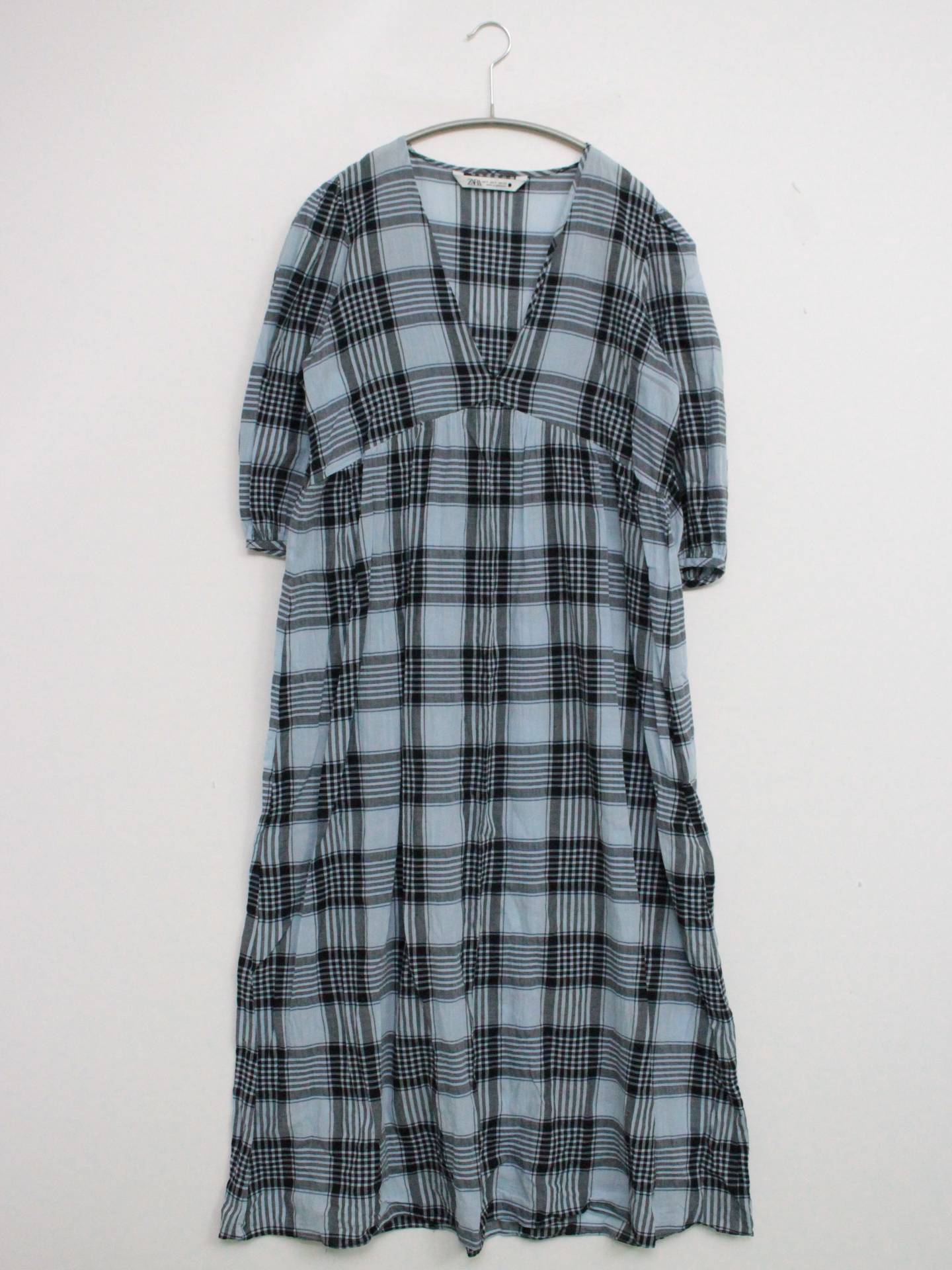 ZARA/ザラ/ワンピース/ワンピース/ドレス/ブルー/S