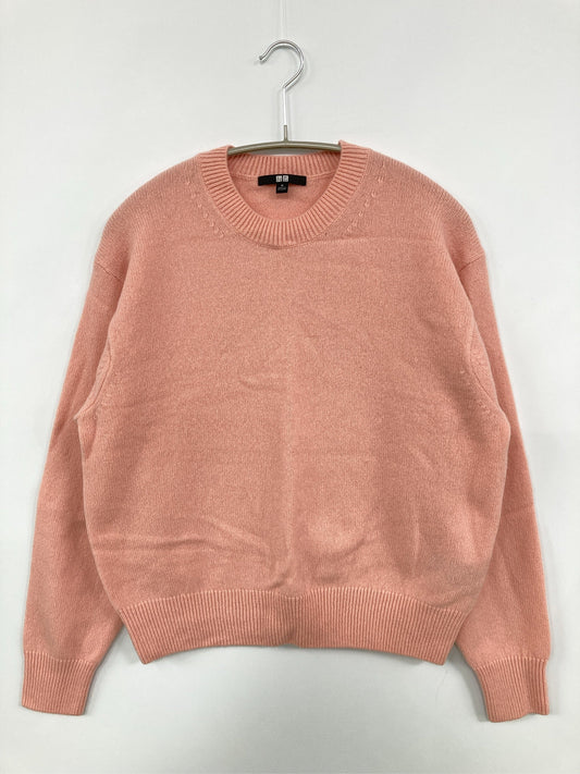 UNIQLO/ユニクロ/ニット/セーター/トップス/ピンク/M