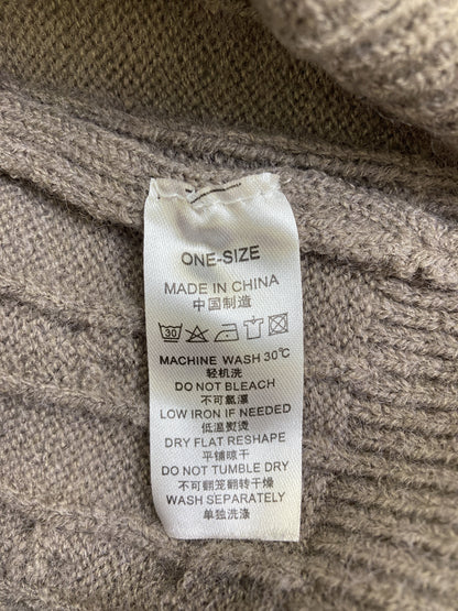 ニット/セーター/トップス/グレー/ONE SIZE