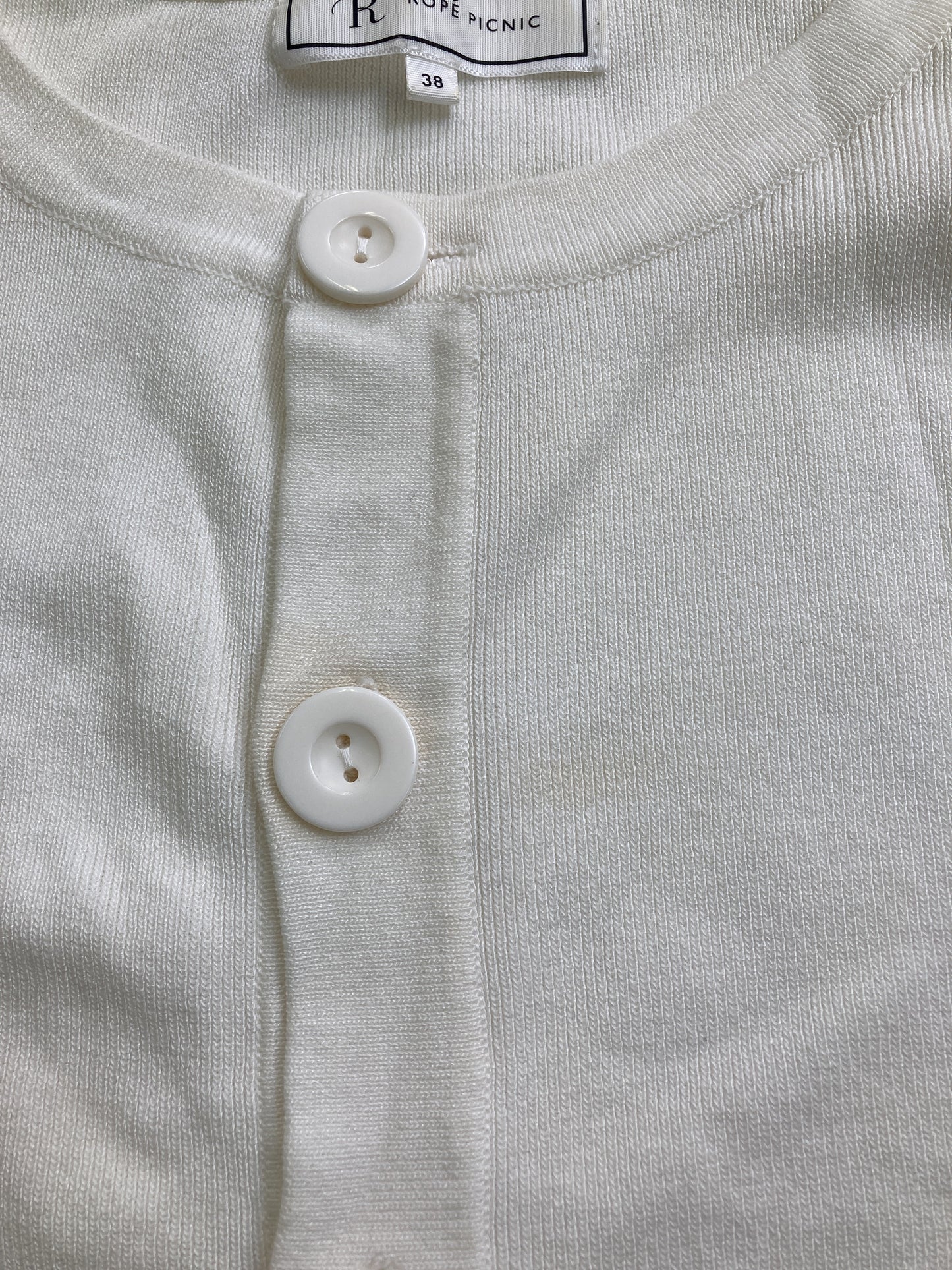 ROPE PICNIC/ロペピクニック/カーディガン/ボレロ/トップス/ホワイト/38