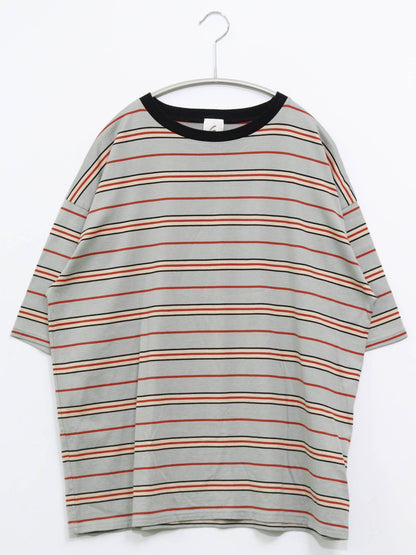 6(ROKU)/Tシャツ/カットソー/トップス/グレー