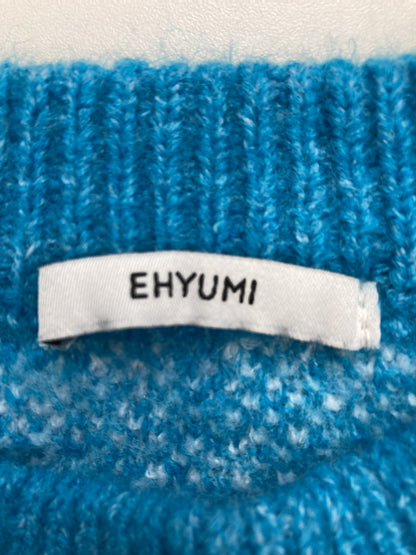 EHYUMI/ニット/セーター/トップス/ブルー/F
